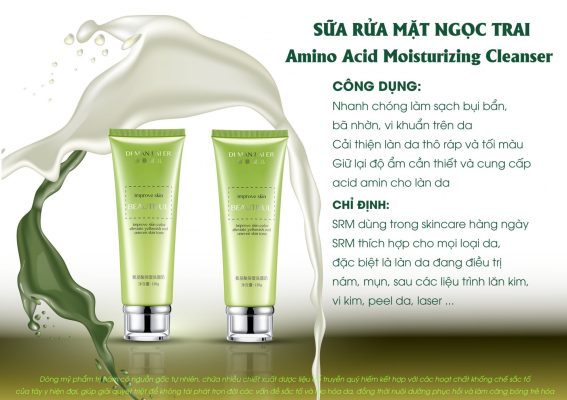 sữa rửa mặt ngọc trai