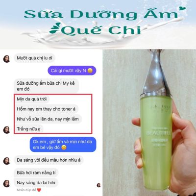 sữa dưỡng ẩm quế chi