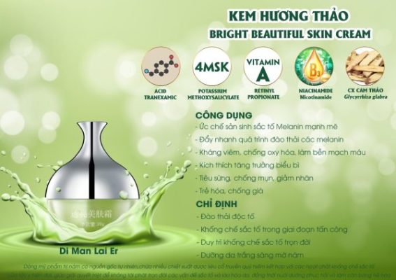 kem hương thảo dimanlaier