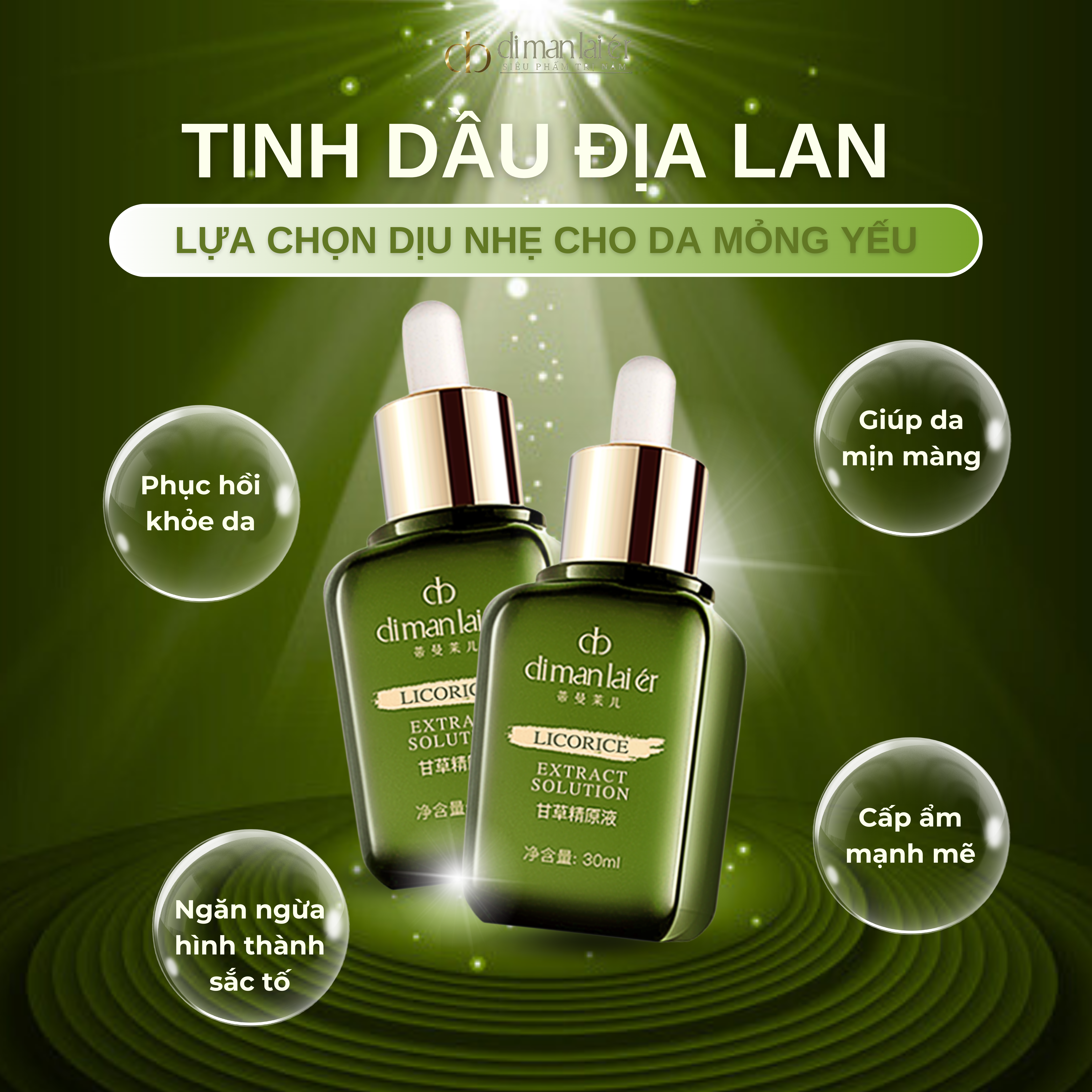 Tinh dầu Địa Lan Dimanlaier